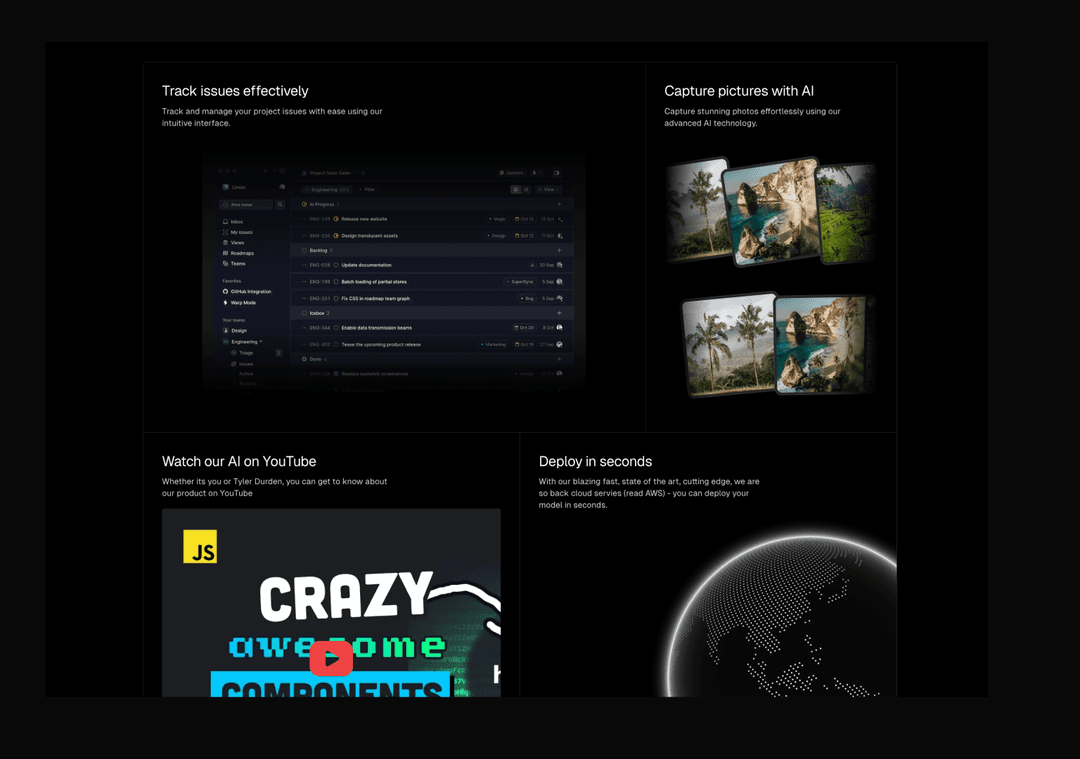 Development screenshot